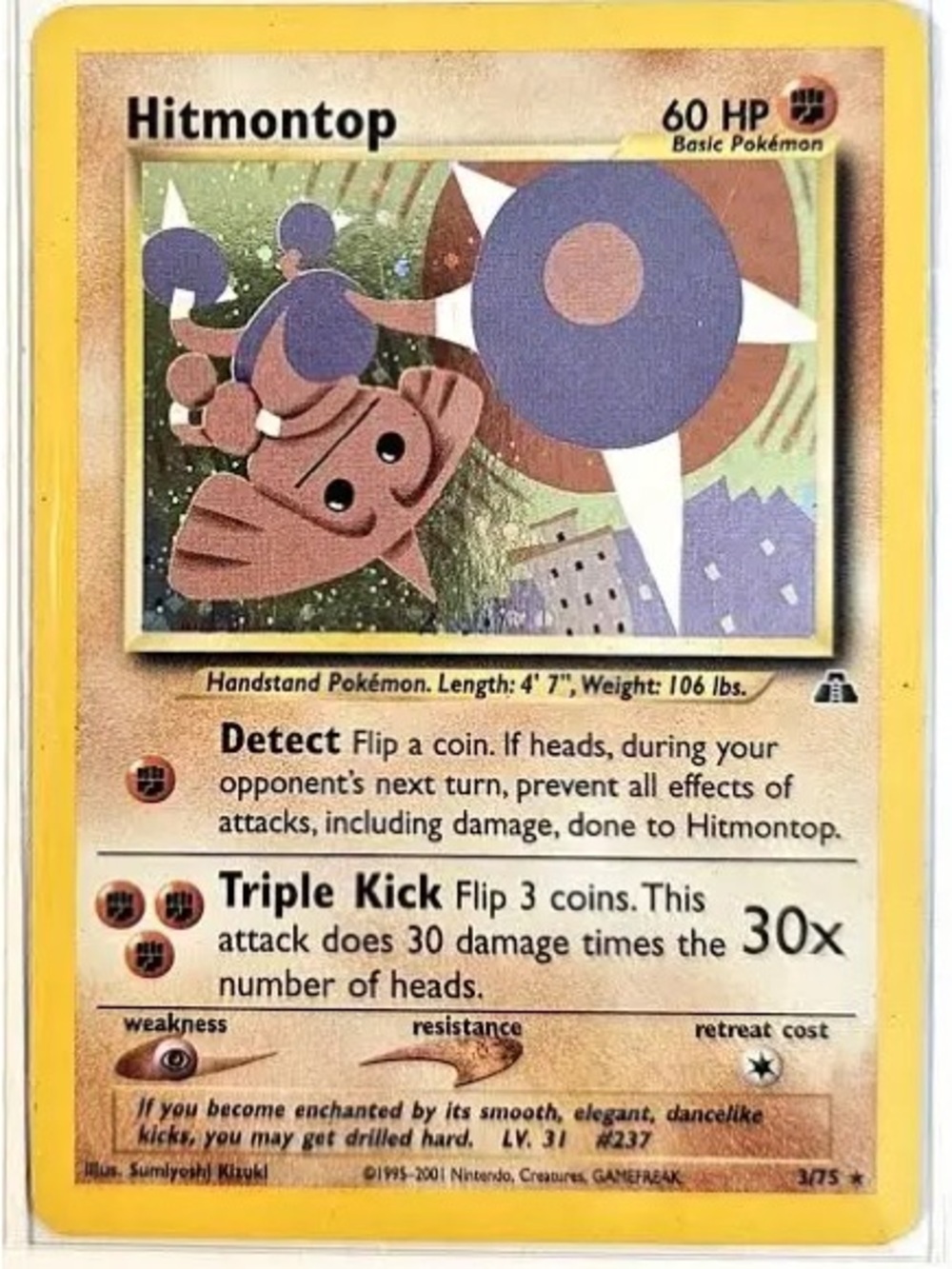 Hitmontop 3/75 Holo